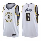 Indiana Pacers Cory Joseph #6 White Stitched Jersey