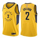 Indiana Pacers Darren Collison #2 Gold Statement Stitched Jersey