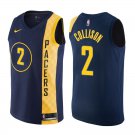 Indiana Pacers Darren Collison #2 Navy City Edition Stitched Jersey