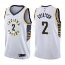 Indiana Pacers Darren Collison #2 White Stitched Jersey