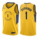 Indiana Pacers Lance Stephenson #1 Gold Statement Stitched Jersey