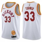 Indiana Pacers Myles Turner #33 White Classic Stitched Jersey