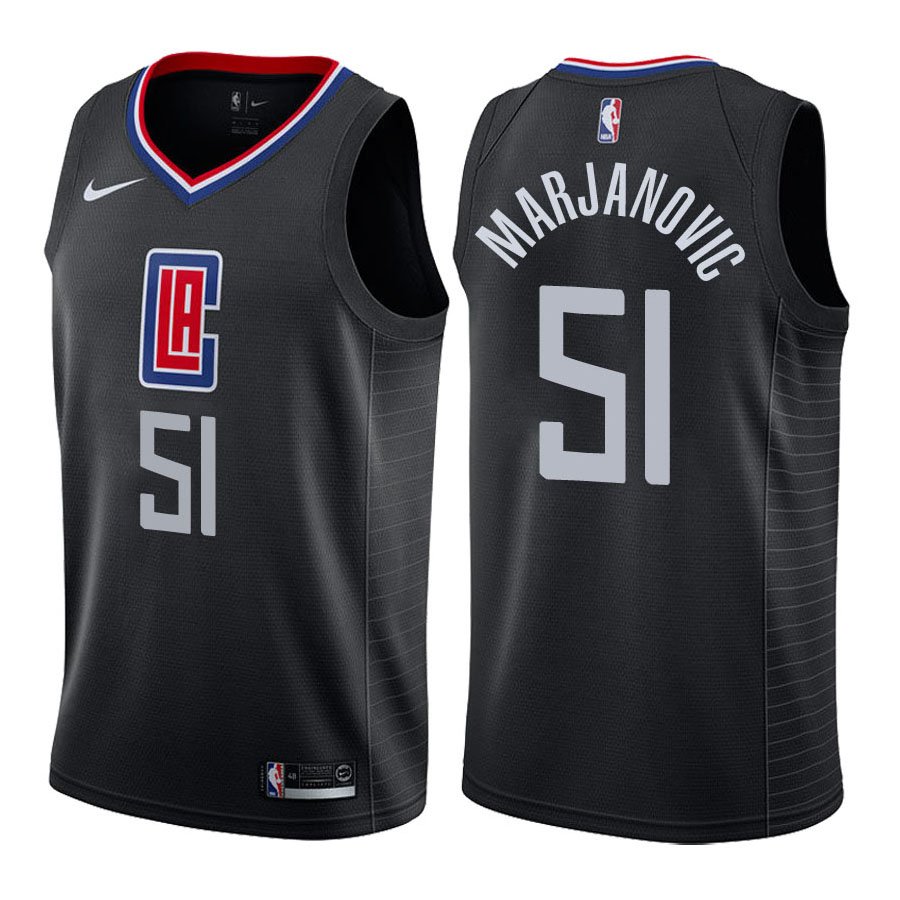 Los Angeles Clippers Boban Marjanovic #51 Black Statement Jersey
