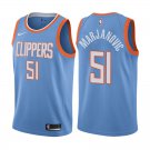 Los Angeles Clippers Boban Marjanovic #51 Blue City Edition Jersey
