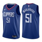 Los Angeles Clippers Boban Marjanovic #51 Blue Icon Stitched Jersey