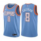 Los Angeles Clippers Danilo Gallinari #8 Blue City Edition Jersey