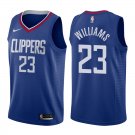 Los Angeles Clippers Lou Williams #23 Blue Icon Stitched Jersey