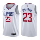 Los Angeles Clippers Lou Williams #23 White Stitched Jersey