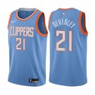 Los Angeles Clippers Patrick Beverley #21 Blue City Edition Jersey