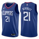 Los Angeles Clippers Patrick Beverley #21 Blue Icon Stitched Jersey