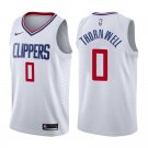 Los Angeles Clippers Sindarius Thornwell #0 White Stitched Jersey