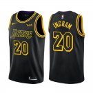 Los Angeles Lakers Andre Ingram #20 Black City Edition Stitched Jersey