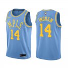 Los Angeles Lakers Brandon Ingram #14 Blue Classic Stitched Jersey