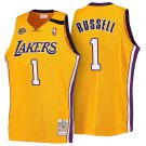 Los Angeles Lakers D'Angelo Russell Gold 1999 Hardwood Classics Jersey