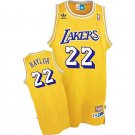 Elgin Baylor Los Angeles Lakers Gold Stitched Jersey