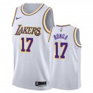 Los Angeles Lakers Isaac Bonga #17 White 2018-19 Stitched Jersey