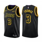 Los Angeles Lakers Isaiah Thomas #3 Black City Edition Stitched Jersey