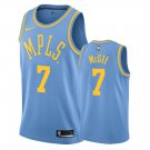 Los Angeles Lakers JaVale McGee #7 Blue Classic Stitched Jersey