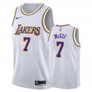 Los Angeles Lakers JaVale McGee #7 White 2018-19 Stitched Jersey