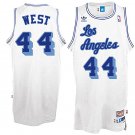 Jerry West Los Angeles Lakers #44 White Stitched Jersey