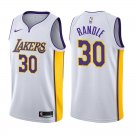 Los Angeles Lakers Julius Randle #30 White Stitched Jersey