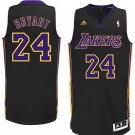 Kobe Bryant Lakers #24 Hollywood Nights Black Stitched Jersey