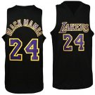 Kobe Bryant Lakers #24 Nickname Black Mamba Stitched Jersey