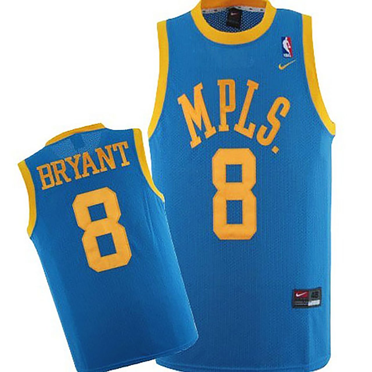 Kobe Bryant Lakers #8 Throwback Light Blue Stitched Jersey