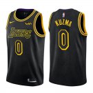 Los Angeles Lakers Kyle Kuzma #0 Black City Edition Stitched Jersey