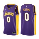 Los Angeles Lakers Kyle Kuzma #0 Purple Statement Stitched Jersey