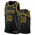 Los Angeles Lakers Sviatoslav Mykhailiuk #19 Black City Edition Jersey