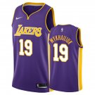 Los Angeles Lakers Sviatoslav Mykhailiuk #19 Purple Statement Jersey