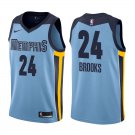 Memphis Grizzlies Dillon Brooks #24 Light Blue Statement Jersey