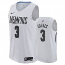 Memphis Grizzlies Jevon Carter #3 White City Stitched Jersey