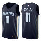 Memphis Grizzlies Mike Conley #11 Navy Icon Stitched Jersey