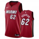 Miami Heat Duncan Robinson #62 Red Statement Stitched Jersey