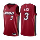 Miami Heat Dwyane Wade #3 Red Statement Edition Stitched Jersey