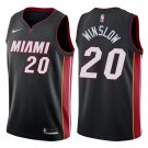 Miami Heat Justise Winslow #20 Black Icon Stitched Jersey