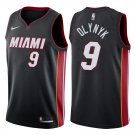 Miami Heat Kelly Olynyk #9 Black Icon Stitched Jersey