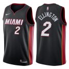 Miami Heat Wayne Ellington #2 Black Icon Stitched Jersey