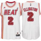 Wayne Ellington Heat #2 White Hardwood Classic Stitched Jersey