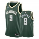 Milwaukee Bucks Donte DiVincenzo #9 Green Icon Edition Stitched Jersey