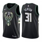 Milwaukee Bucks John Henson #31 Black Statement Stitched Jersey