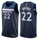 Minnesota Timberwolves Andrew Wiggins #22 Navy Icon Stitched Jersey