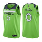 Minnesota Timberwolves Jeff Teague #0 Green Statement Stitched Jersey