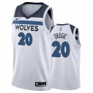Minnesota Timberwolves Josh Okogie #20 White Stitched Jersey