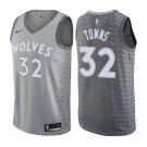 Minnesota Timberwolves Karl-Anthony Towns #32 Gray City Edition Jersey