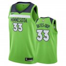 Minnesota Timberwolves Keita Bates-Diop #33 Green Statement Jersey
