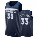 Minnesota Timberwolves Keita Bates-Diop #33 Navy Icon Stitched Jersey