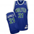 Kevin Garnett Timberwolves #21 Rookie Soul Stitched Jersey